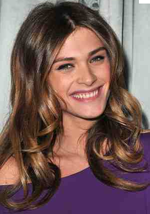  model Elisa Sednaoui but more realistically I'm after her eyebrows